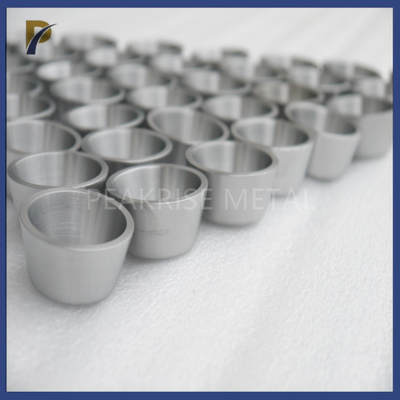 Ra1.6 Machined Customized Tungsten Crucible With 19.3g/Cm3