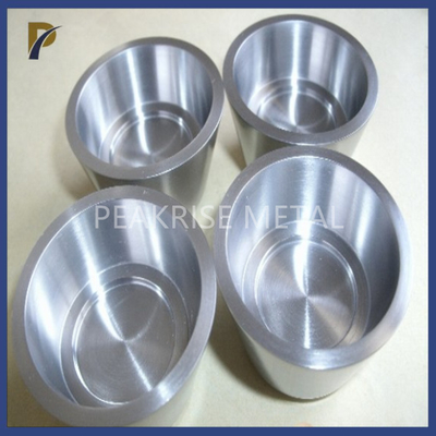 Ra1.6 Machined Customized Tungsten Crucible With 19.3g/Cm3
