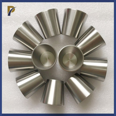Ra1.6 Machined Customized Tungsten Crucible With 19.3g/Cm3