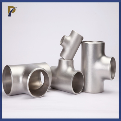 ASME B16.9 Titanium Tee Equal Diameter Tee TA1 TA2 TA10 TC4 Gr1 Gr2 Gr5