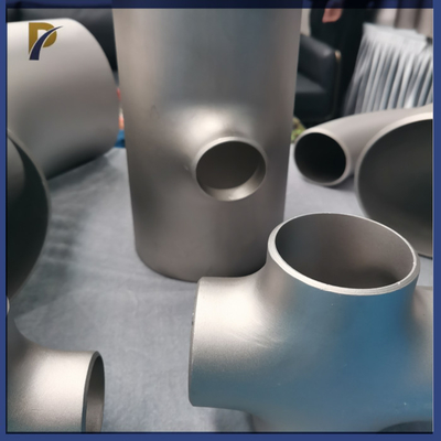 ASME B16.9 Titanium Tee Equal Diameter Tee TA1 TA2 TA10 TC4 Gr1 Gr2 Gr5